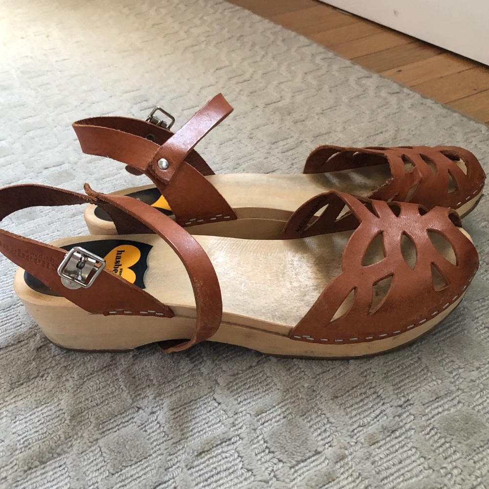 Swedish Hasbeens sandals!